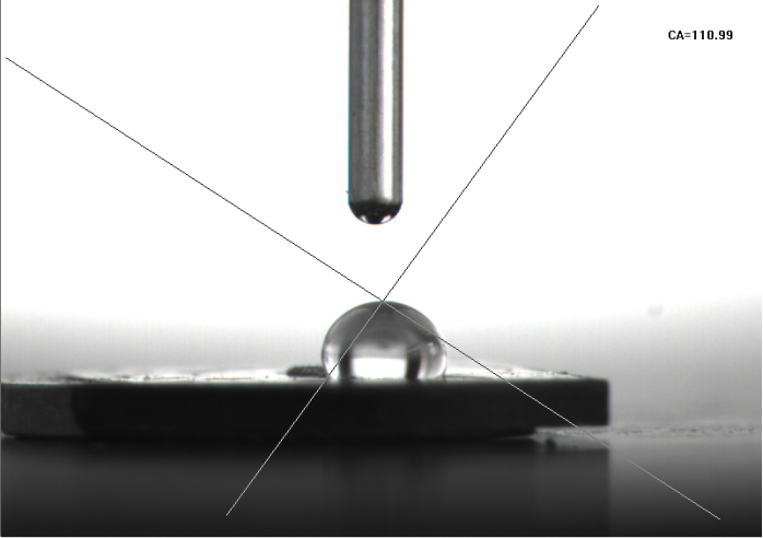 日皮视频APP在线看黄磁钢片前的水滴角为：110.99度-日皮视频免费看软件日皮视频APP在线看黄机